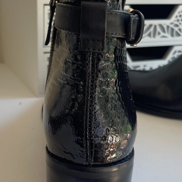 Reiss Black Ankle Boot - Picture 4 of 6